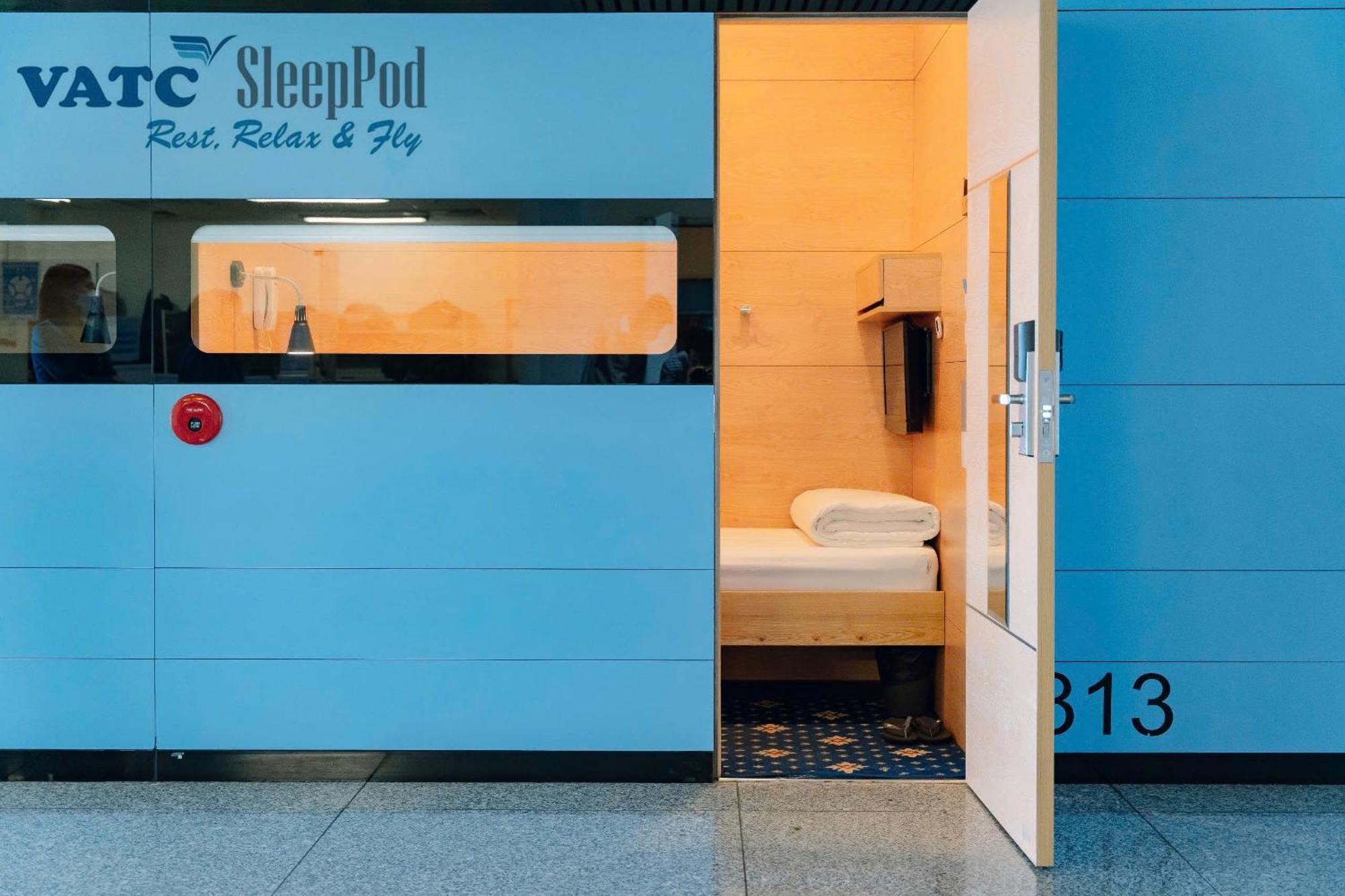 Готель Vatc Sleep Pod Terminal 2 Noi Bai Екстер'єр фото