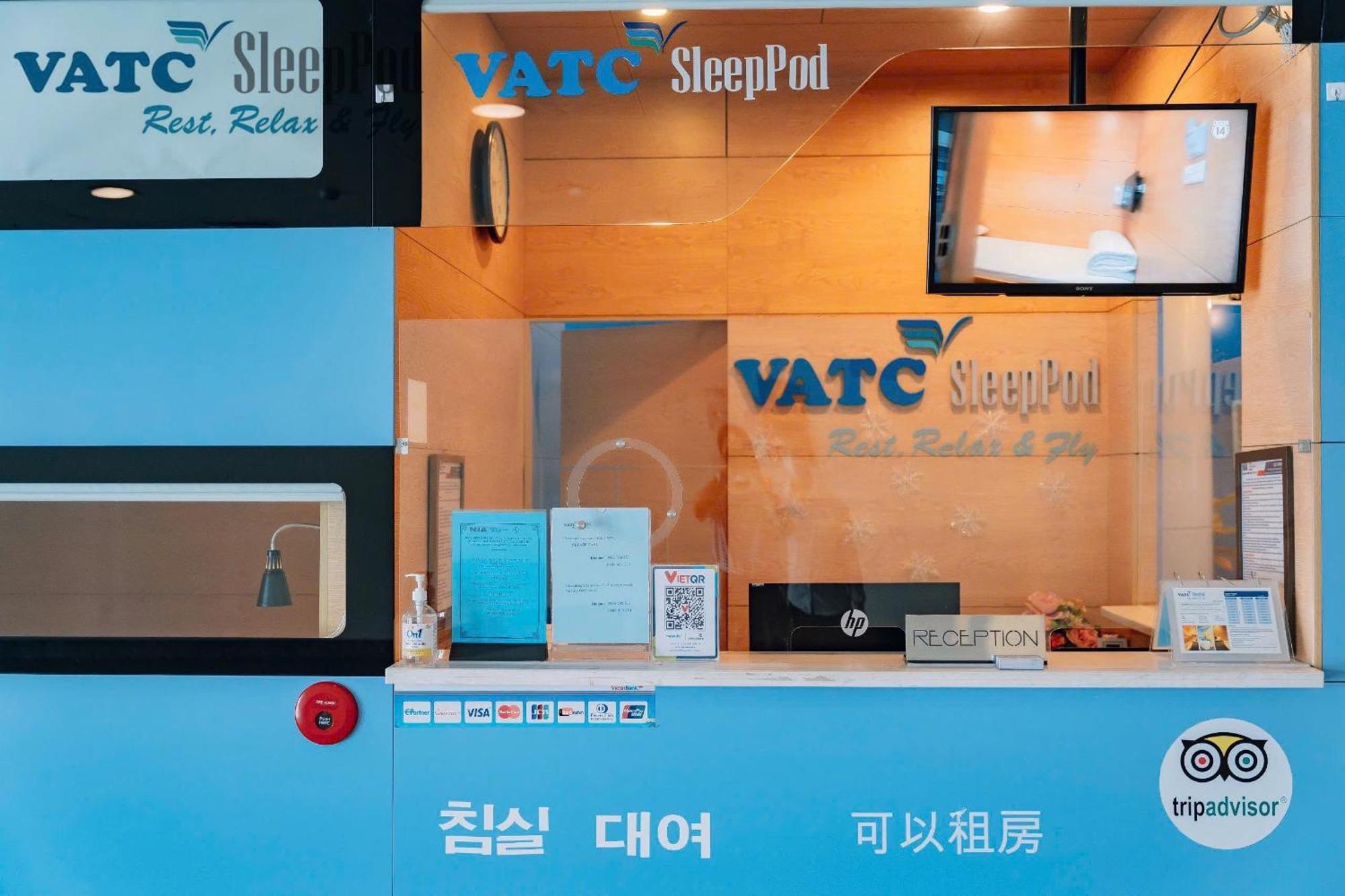 Готель Vatc Sleep Pod Terminal 2 Noi Bai Екстер'єр фото